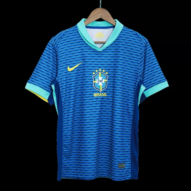 Brazil Away Soccer Uniform Kits 2024 - bestsoccerstore
