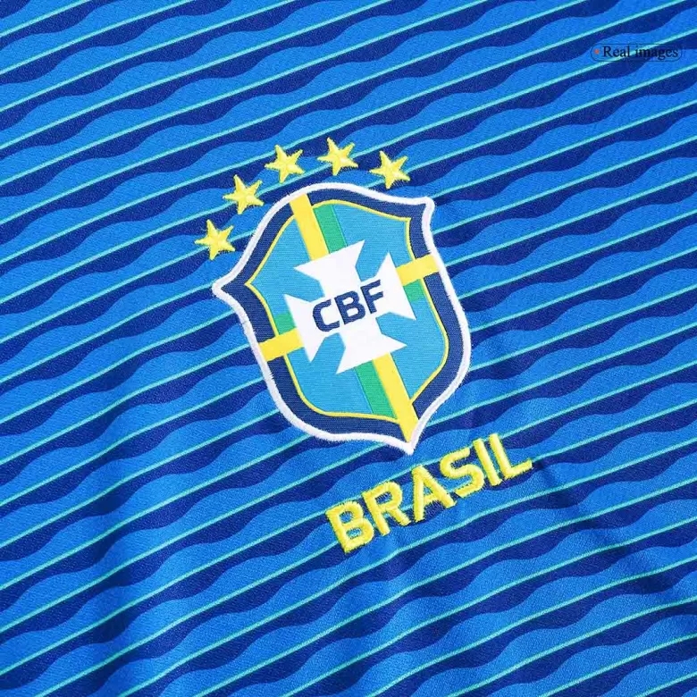 Brazil Away Soccer Uniform Kits 2024 - bestsoccerstore