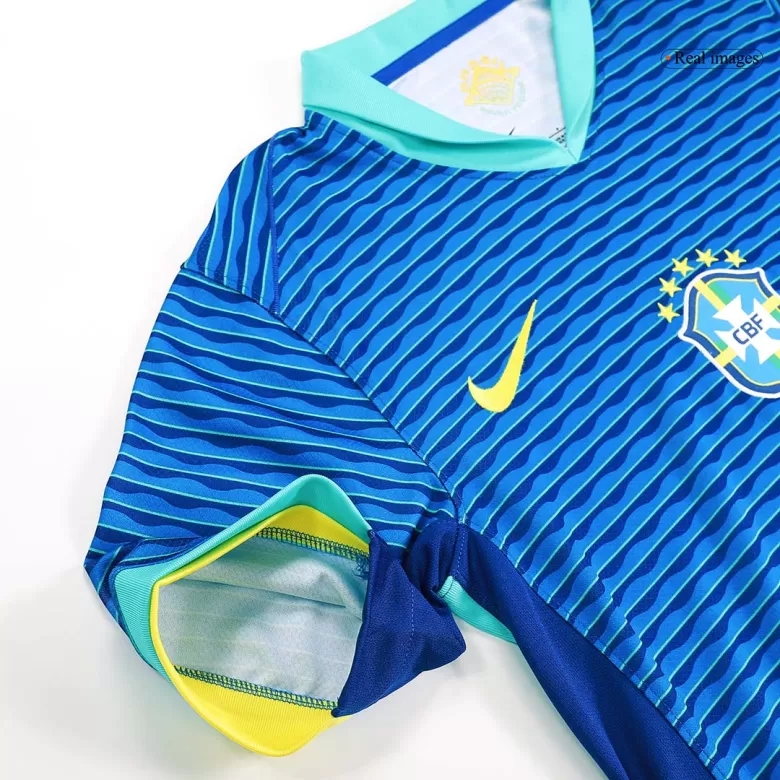 Brazil Away Soccer Uniform Kits 2024 - bestsoccerstore