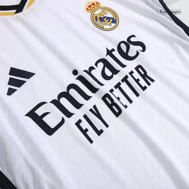 Authentic CHAMPIONS CARVAJAL #6 Soccer Jersey Real Madrid Home Shirt 2023/24 - bestsoccerstore