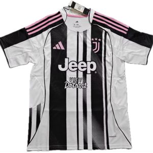 25-26 Juventus home fans' jerseys (with advertising version)